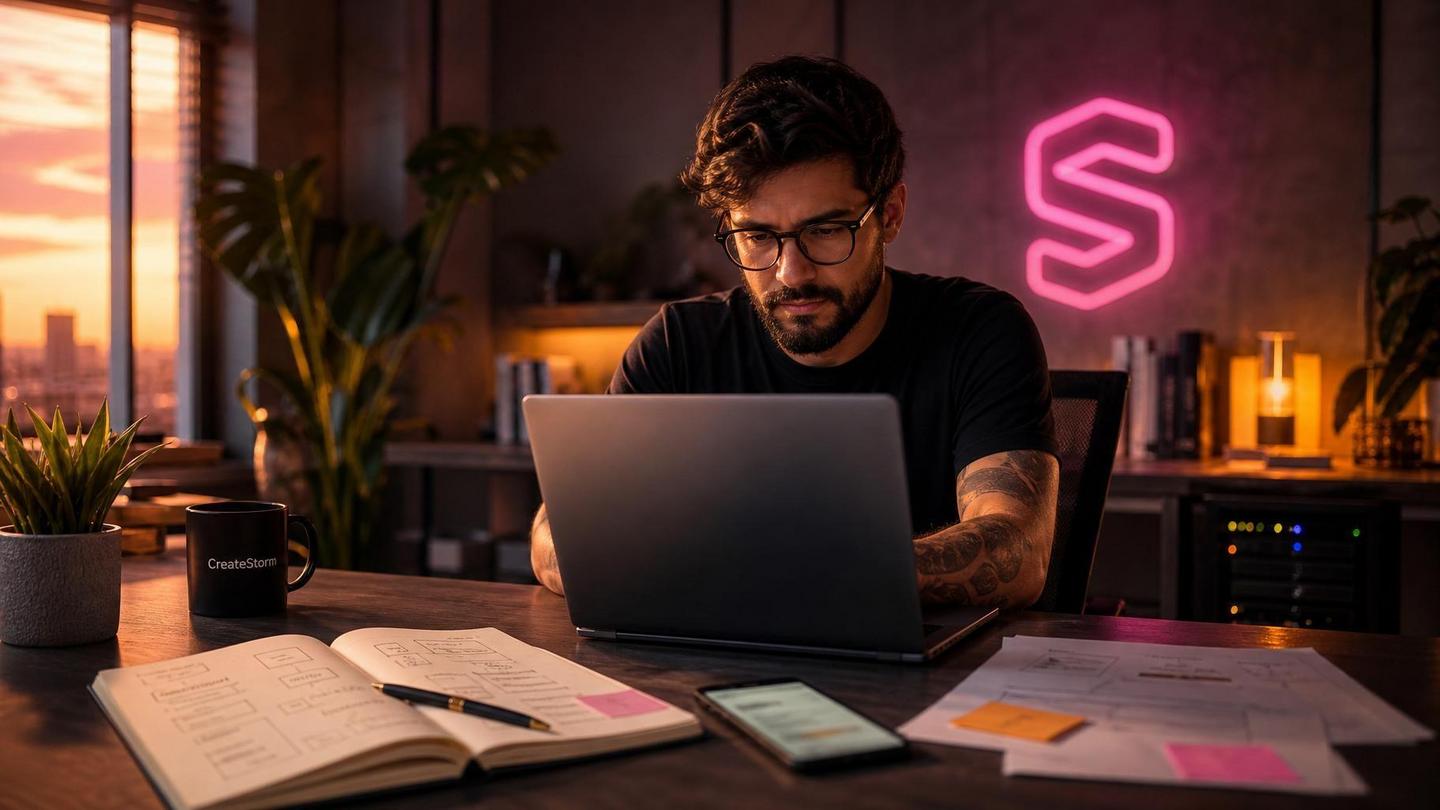 Redesign de site sem perder SEO: planejamento, migração e validação - CreateStorm - Imagem gerada por IA