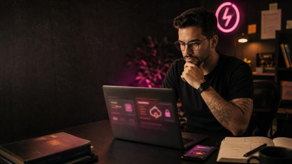 Backup e restauração WordPress: como criar um plano de continuidade - CreateStorm - Imagem gerada por IA