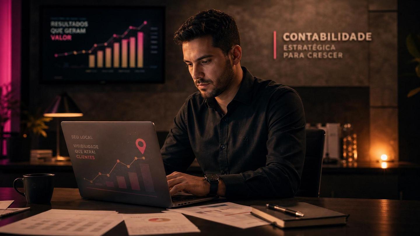 SEO local para escritórios de contabilidade: como atrair clientes além das indicações - CreateStorm - Imagem gerada por IA