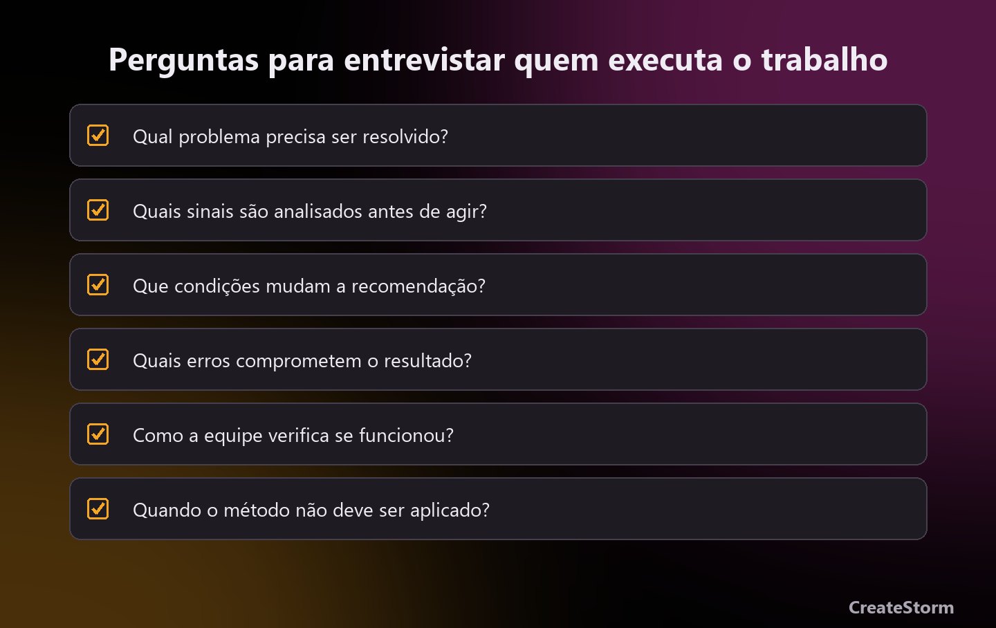 Perguntas para transformar a experiência da equipe em conteúdo